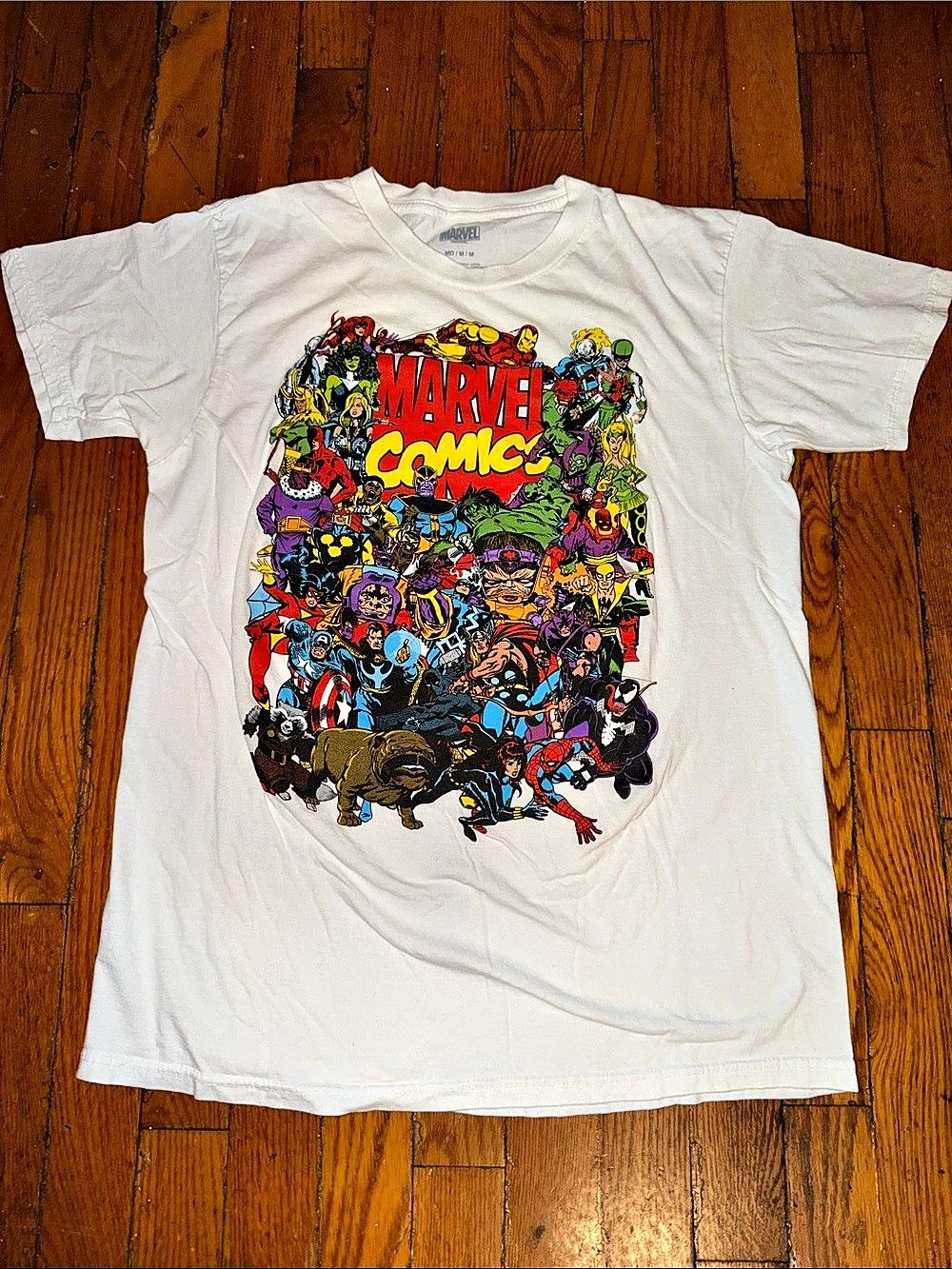 Marvel Comics Graphic Tee White M (8)